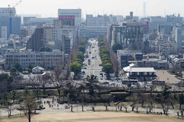 View of otemae dori (1)